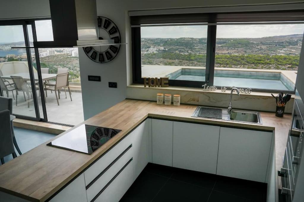 Lux Sea&Country Views With Pool Apartment Mellieha Exterior photo