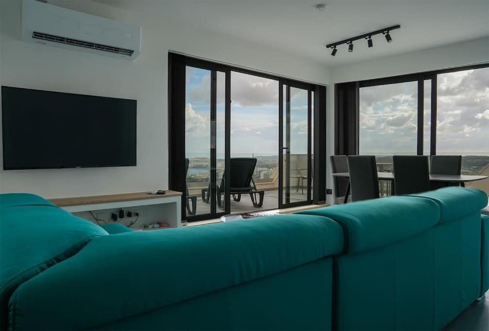 Lux Sea&Country Views With Pool Apartment Mellieha Exterior photo