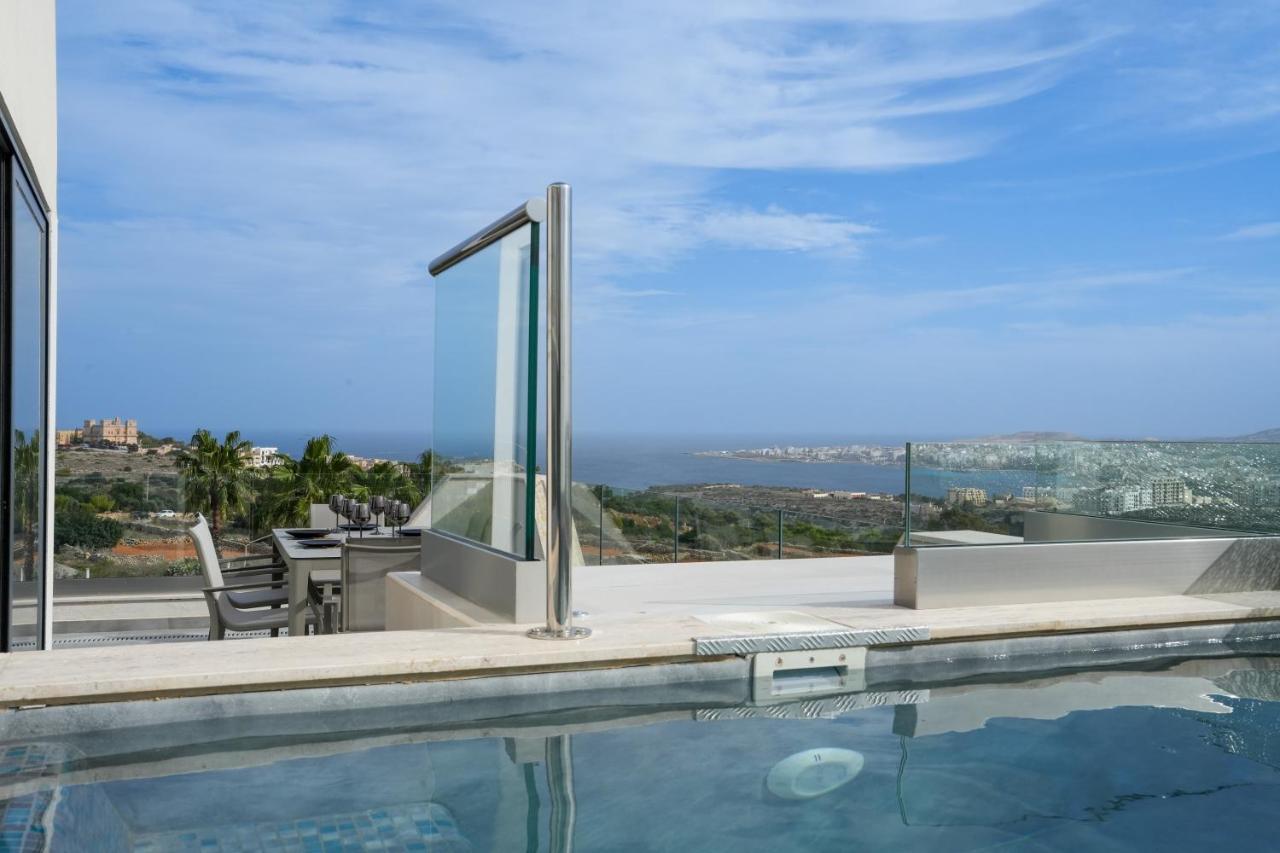 Lux Sea&Country Views With Pool Apartment Mellieha Exterior photo