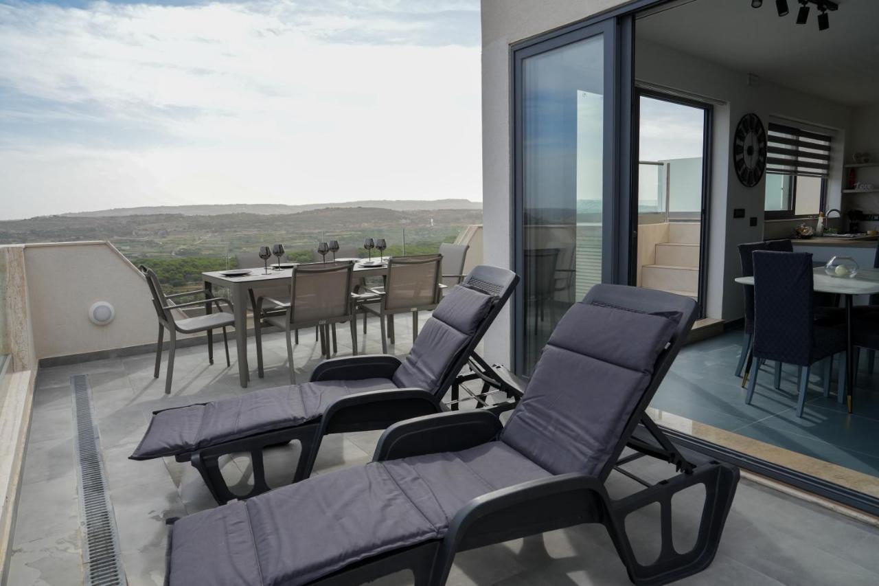 Lux Sea&Country Views With Pool Apartment Mellieha Exterior photo